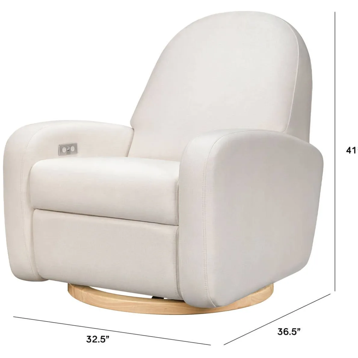 Nami Electronic Glider Recliner with USB (Eco-Performance)