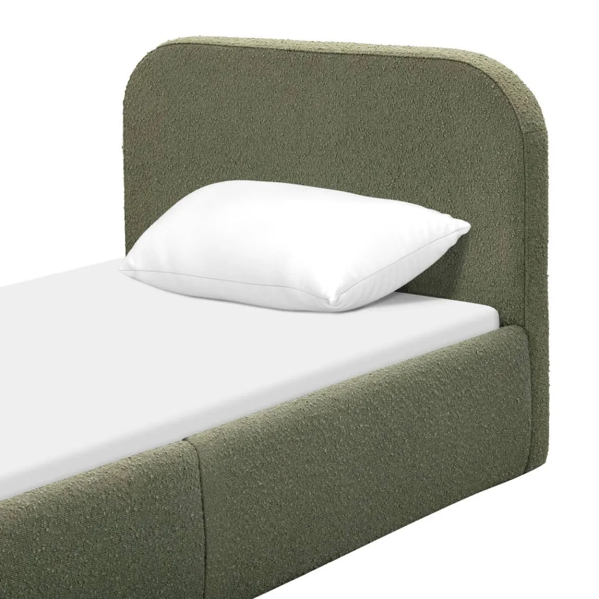 Nara Twin Bed (Boucle)