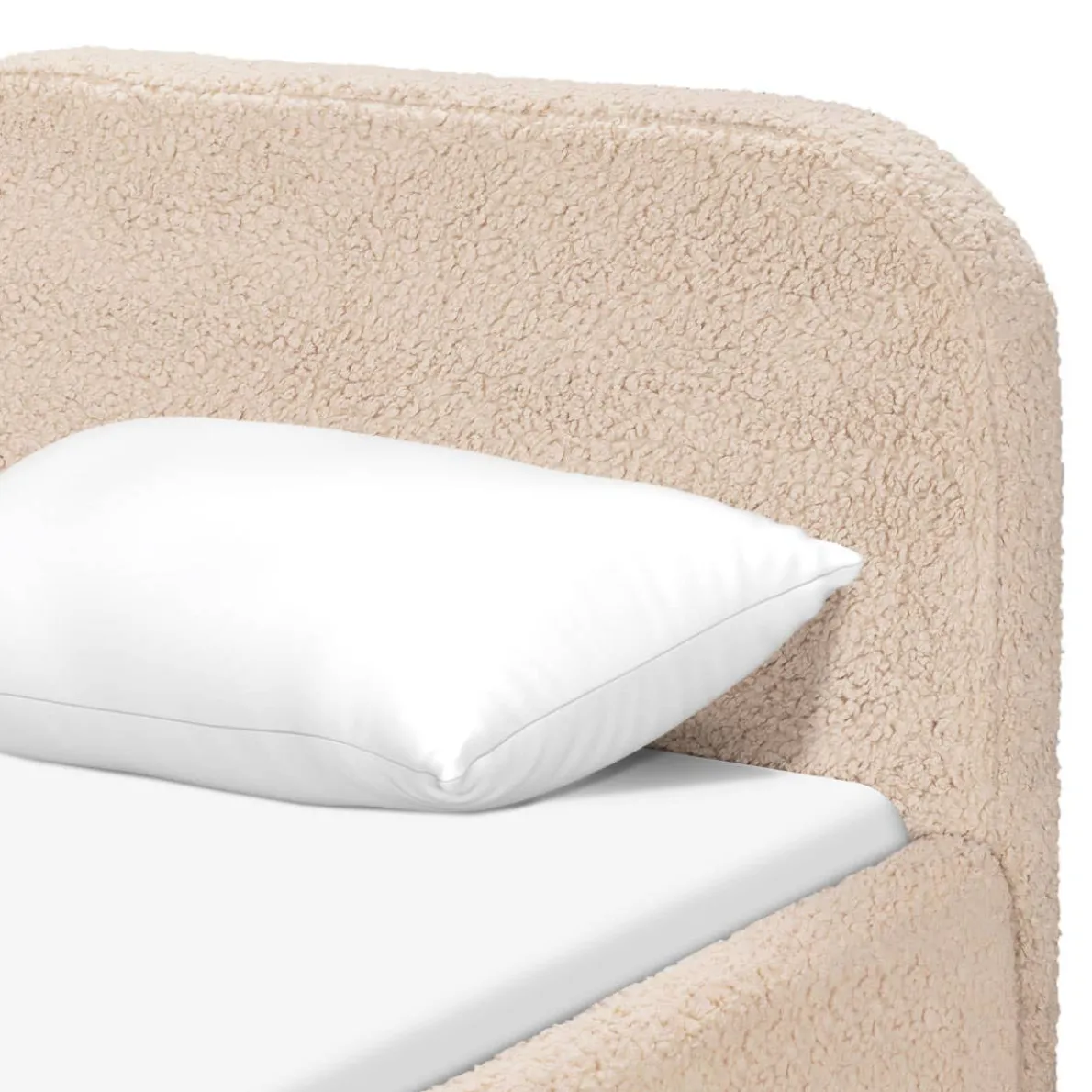 Nara Twin Bed (Shearling)