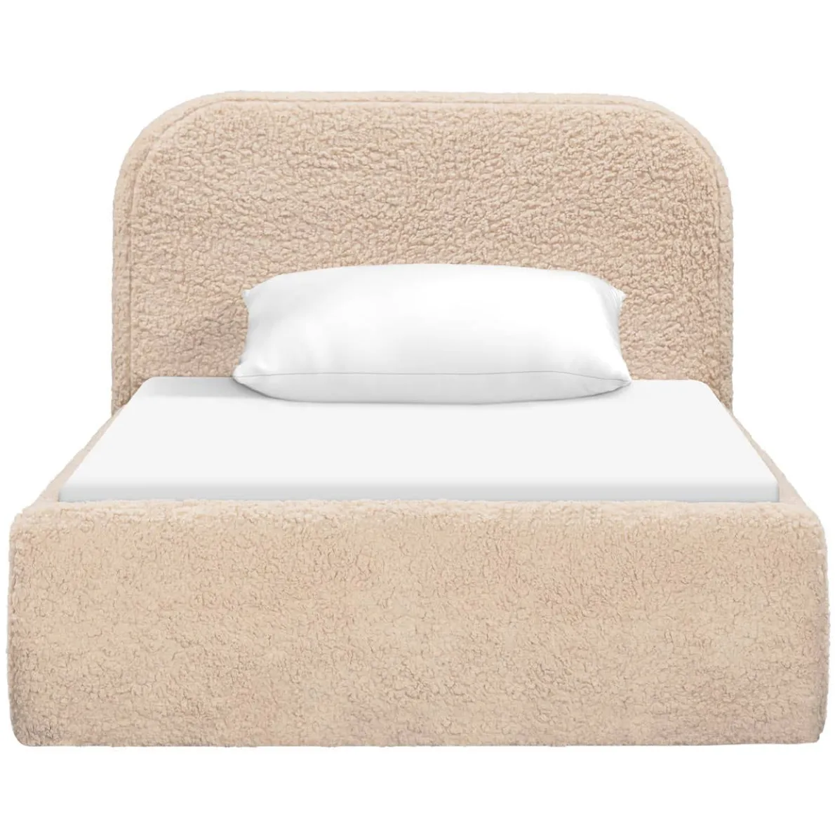 Nara Twin Bed (Shearling)