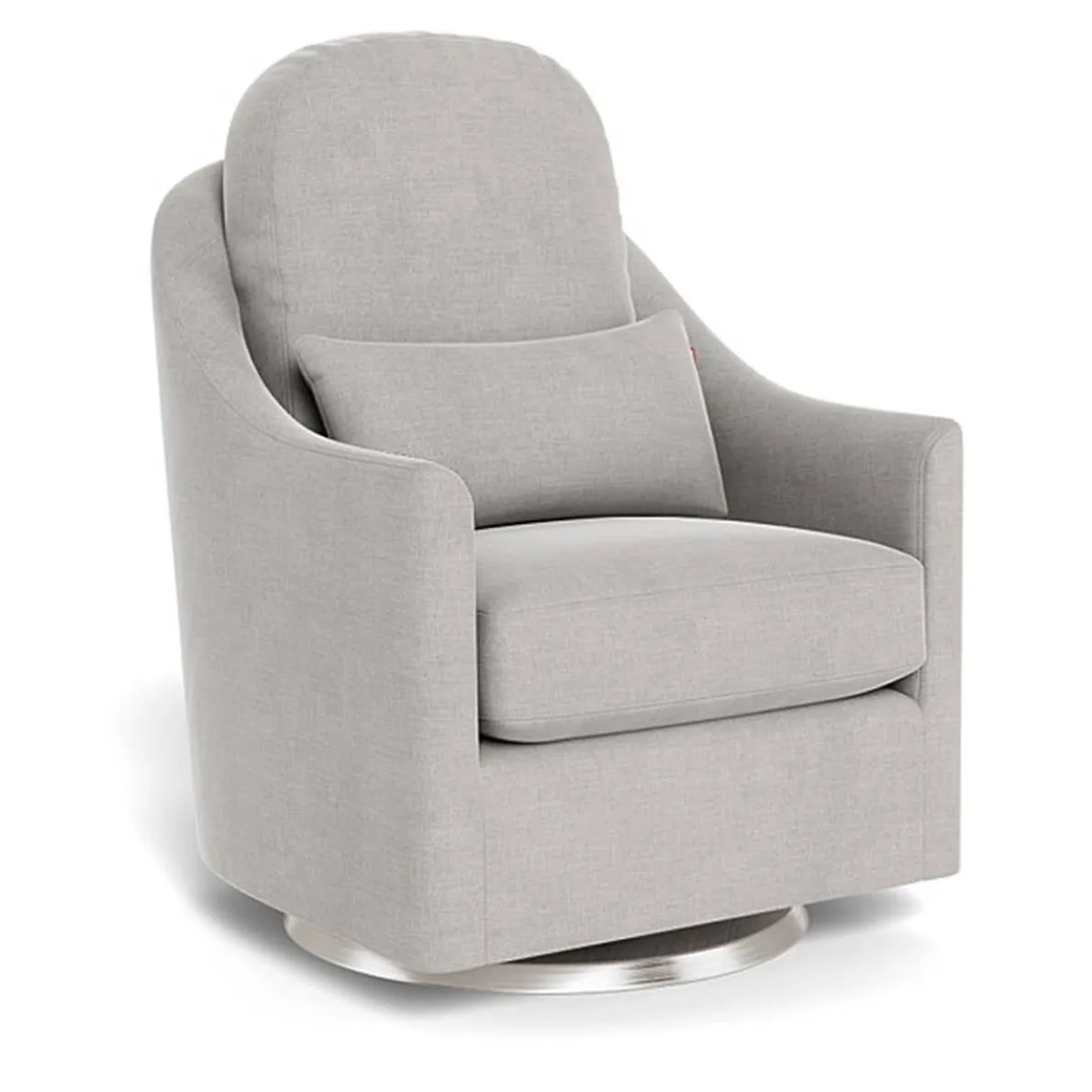 Nessa Glider - European Fabric with Swivel Base