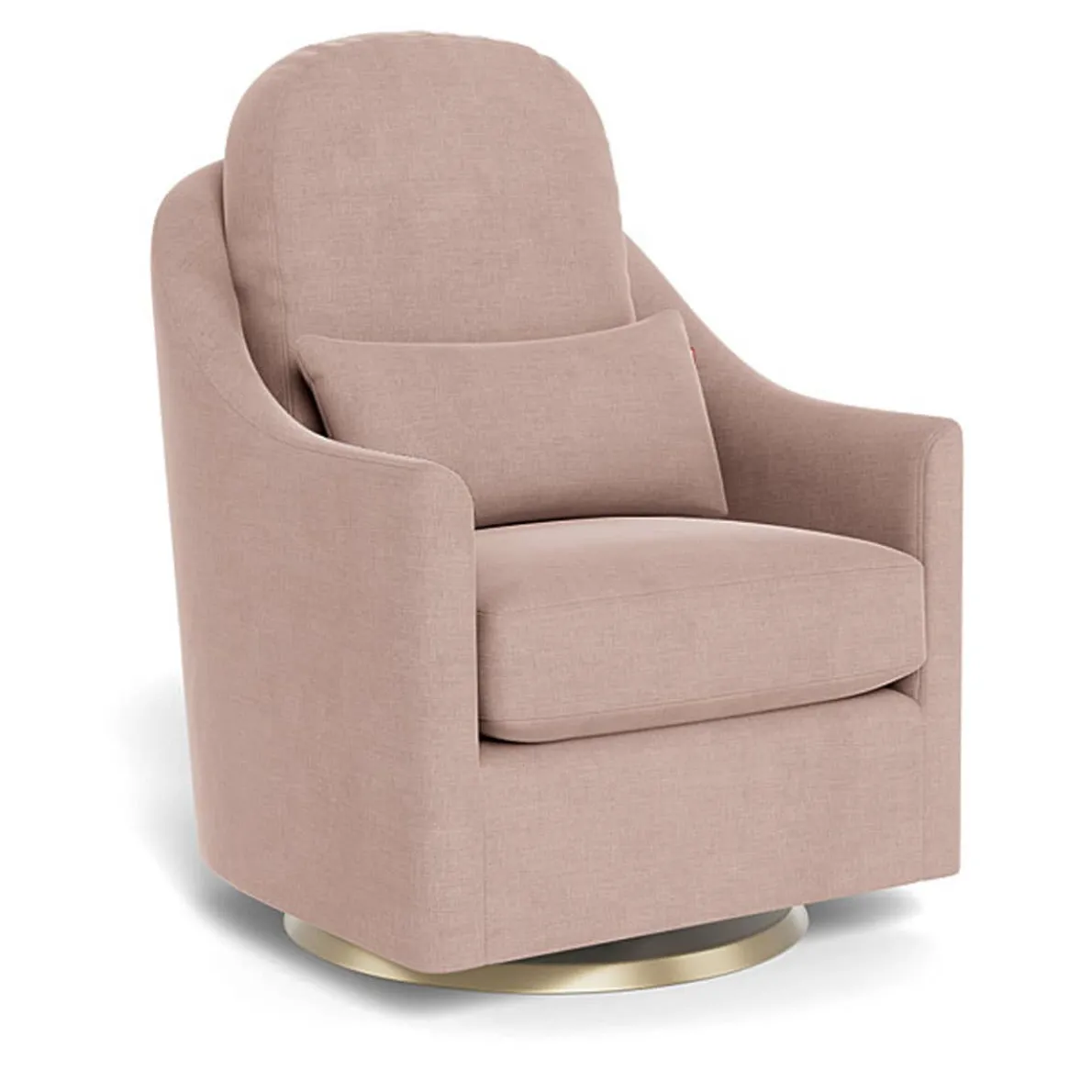 Nessa Glider - European Fabric with Swivel Base