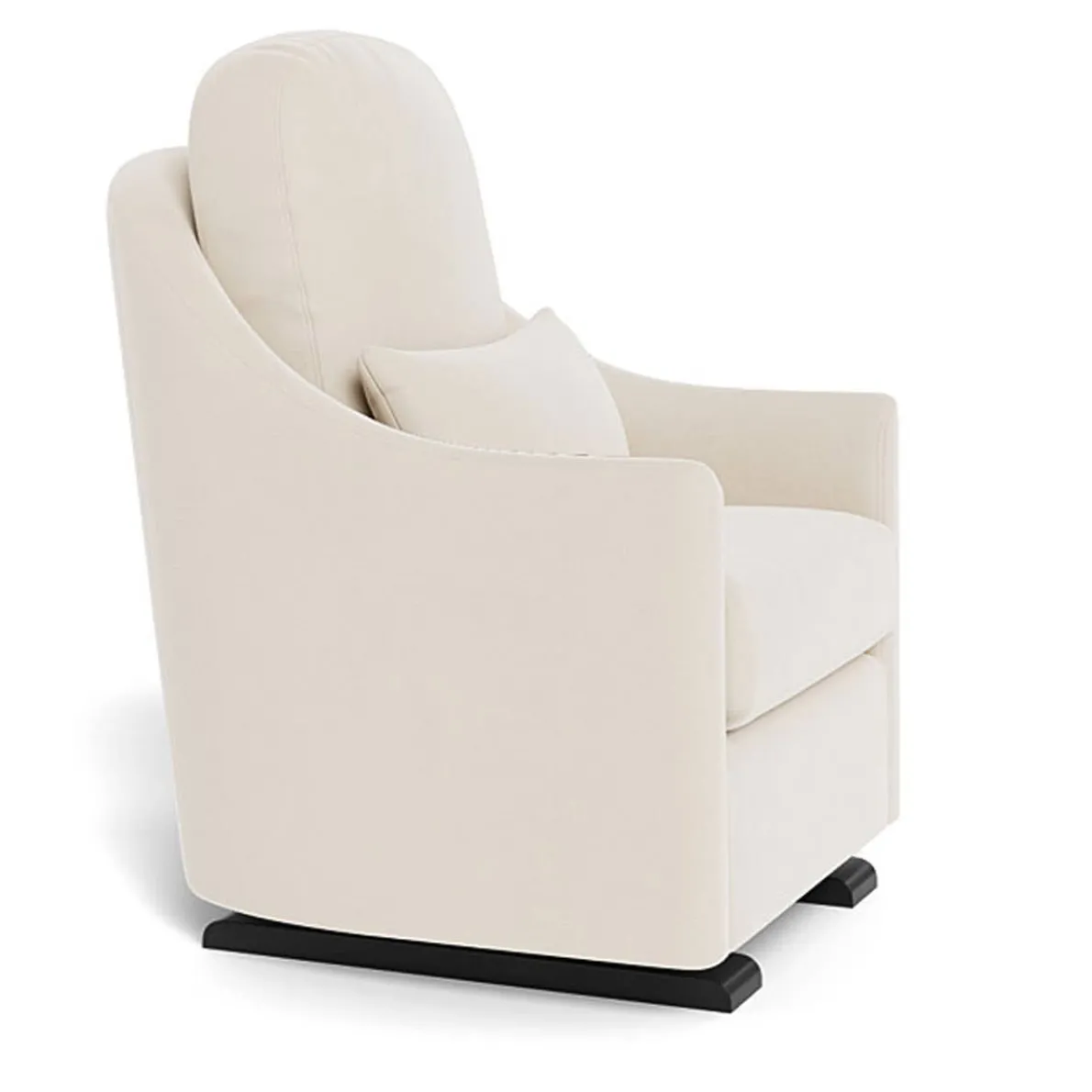 Nessa Glider - European Fabric with Espresso Base