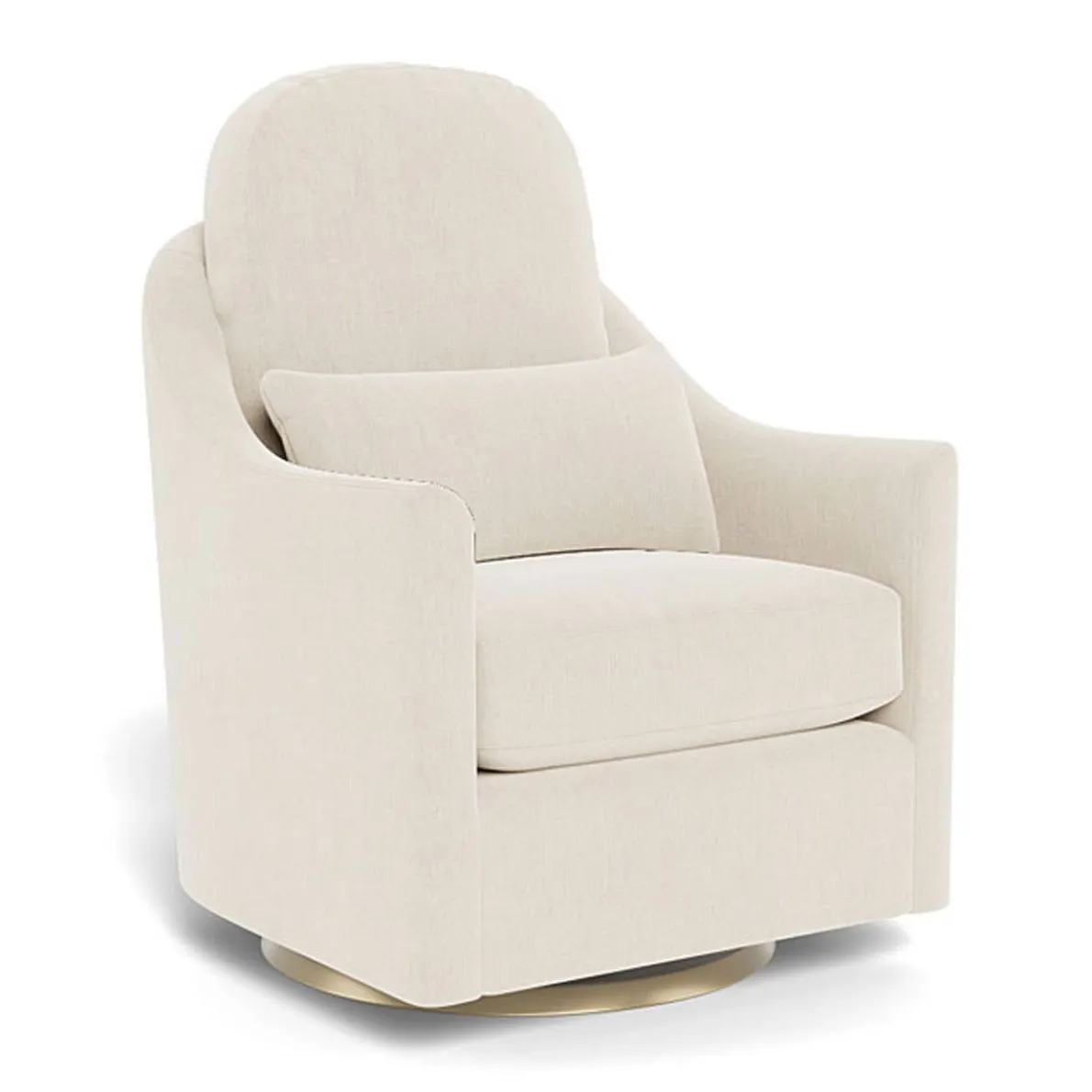 Nessa Glider - Fabric with Swivel Base