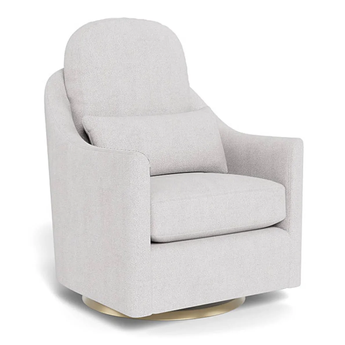 Nessa Glider - Fabric with Swivel Base