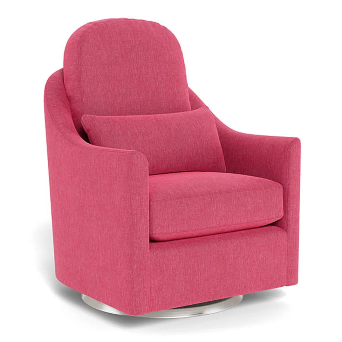 Nessa Glider - Fabric with Swivel Base