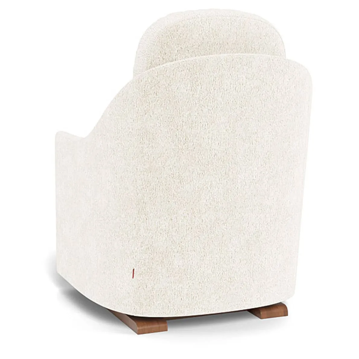 Nessa Glider - Faux Sheepskin with Swivel Base