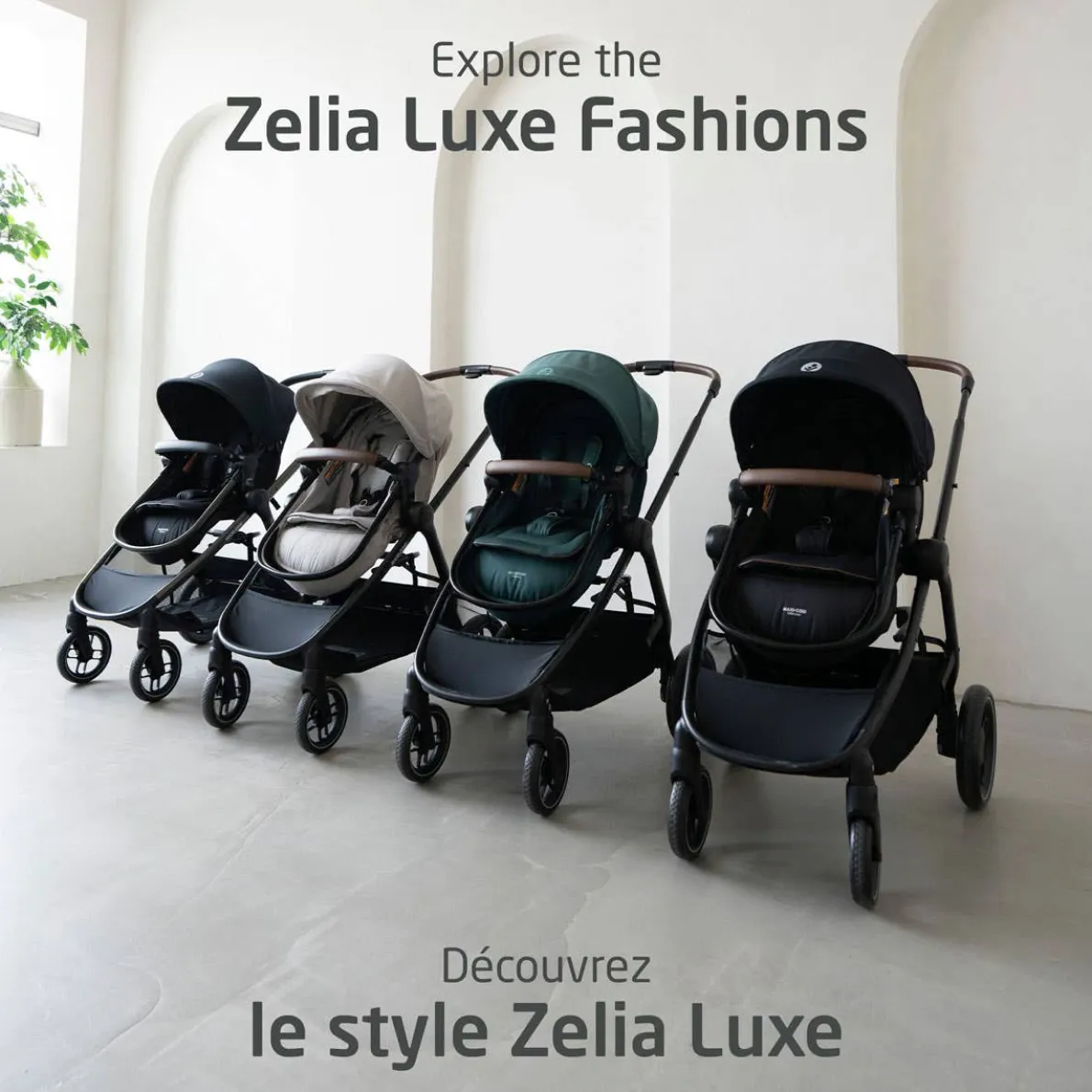 New Generation Zelia Luxe 5-in-1 Modular Travel System