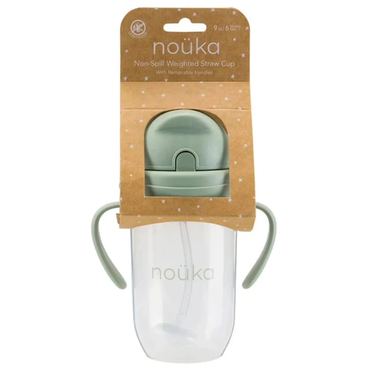 Non-Spill Weighted Straw Cup (9 oz)