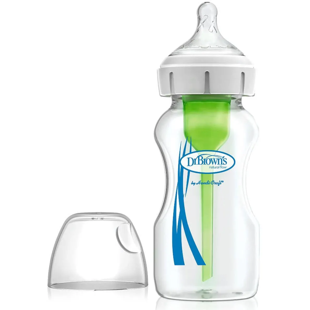 Options+ Wide Neck Glass Bottle (9 oz)