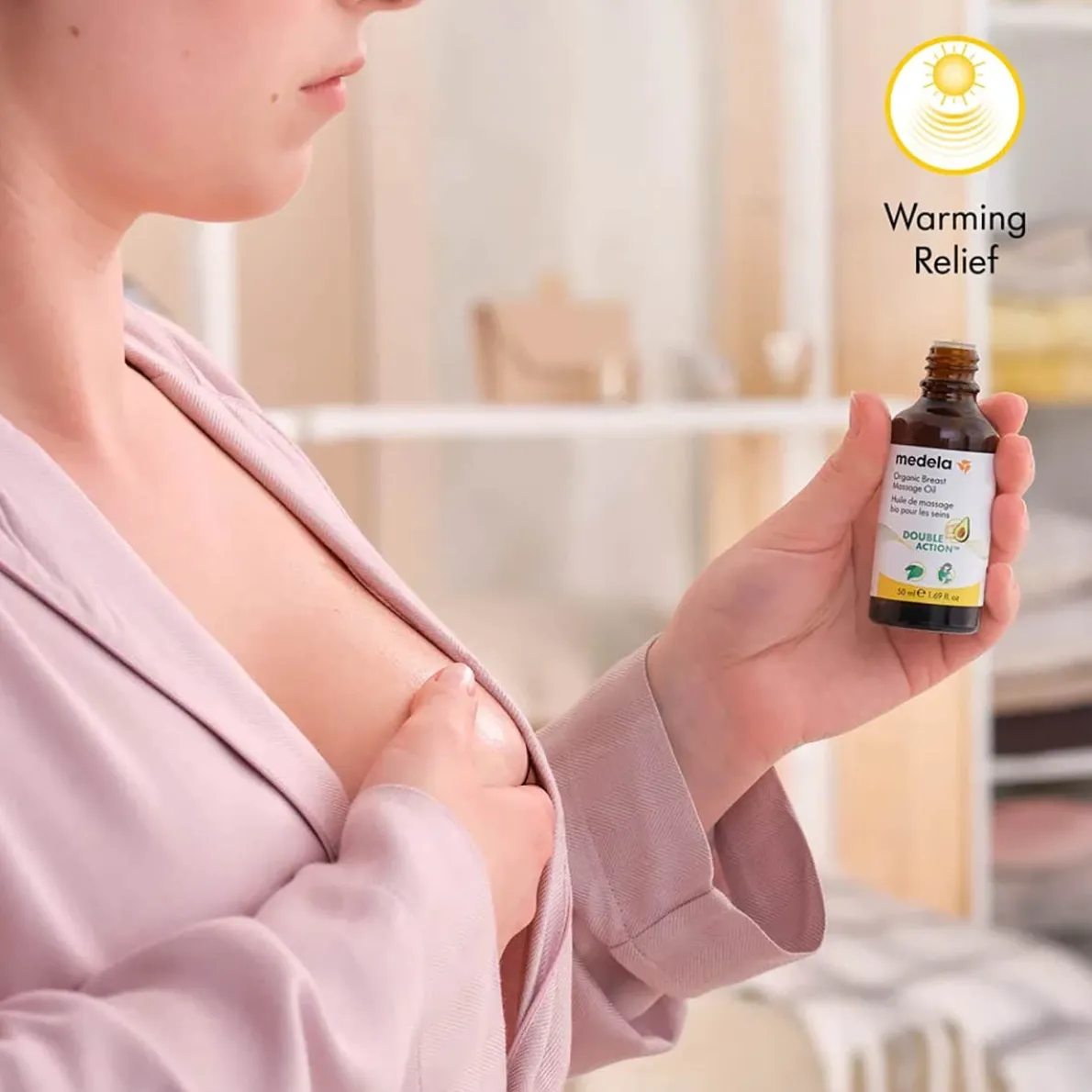 Organic Breast Massage Oil