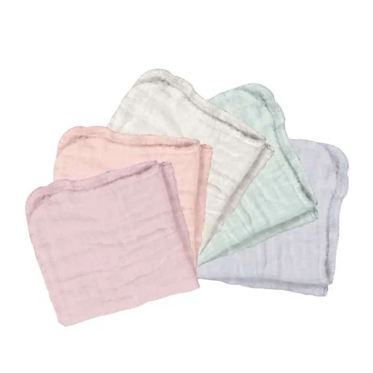 Organic Cotton Muslin Cloths (5 Pack)