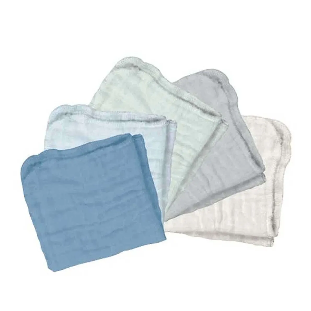 Organic Cotton Muslin Cloths (5 Pack)