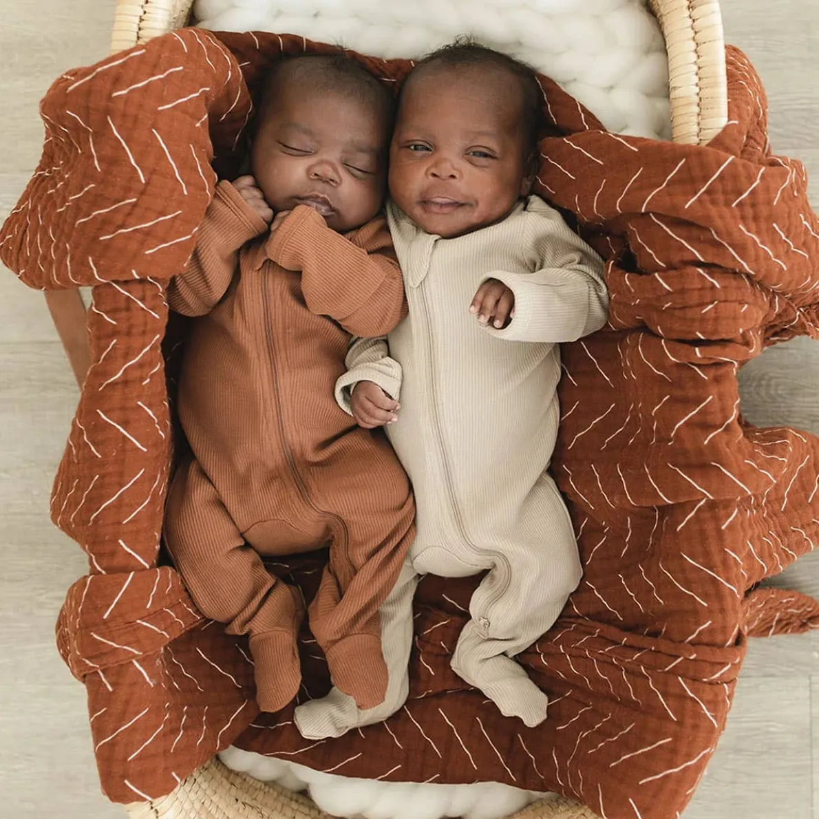 Organic Footed Zipper One-Piece