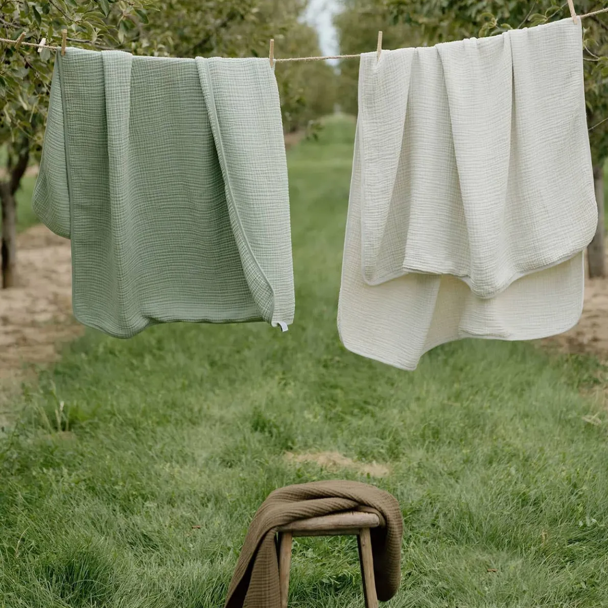 Organic Muslin Blanket