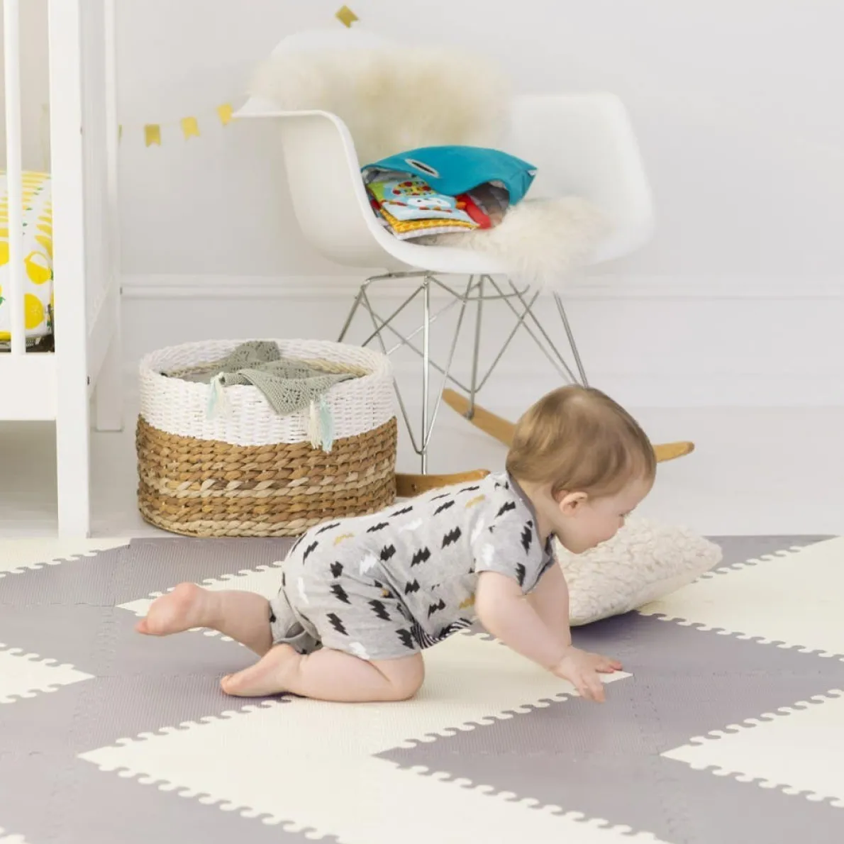 Playspot Geo Foam Floor Tiles