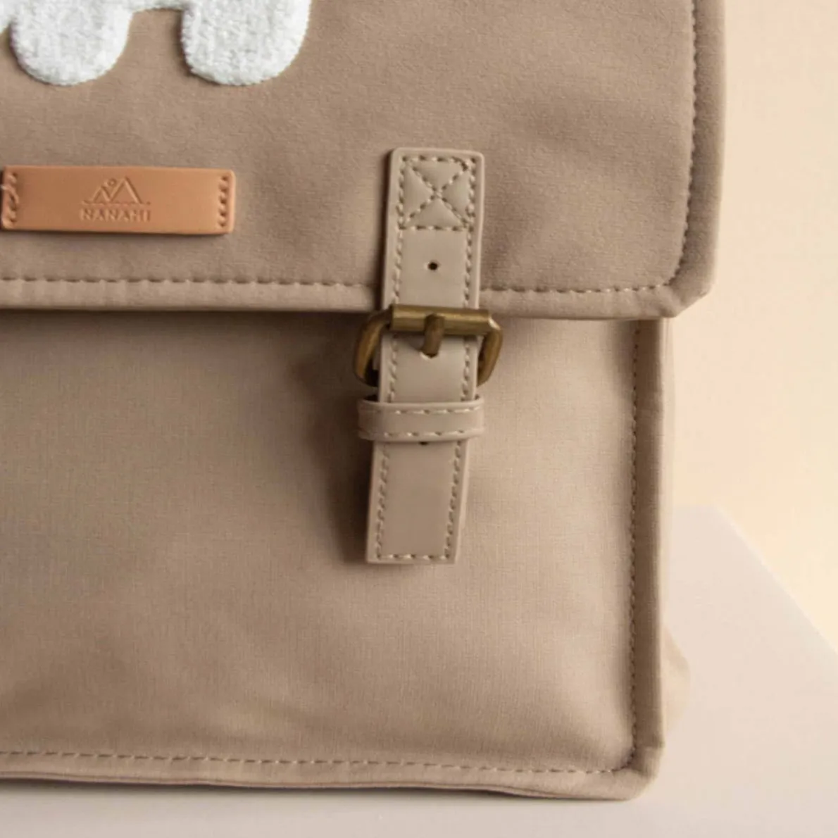 Polar Bear Puffed Backpack