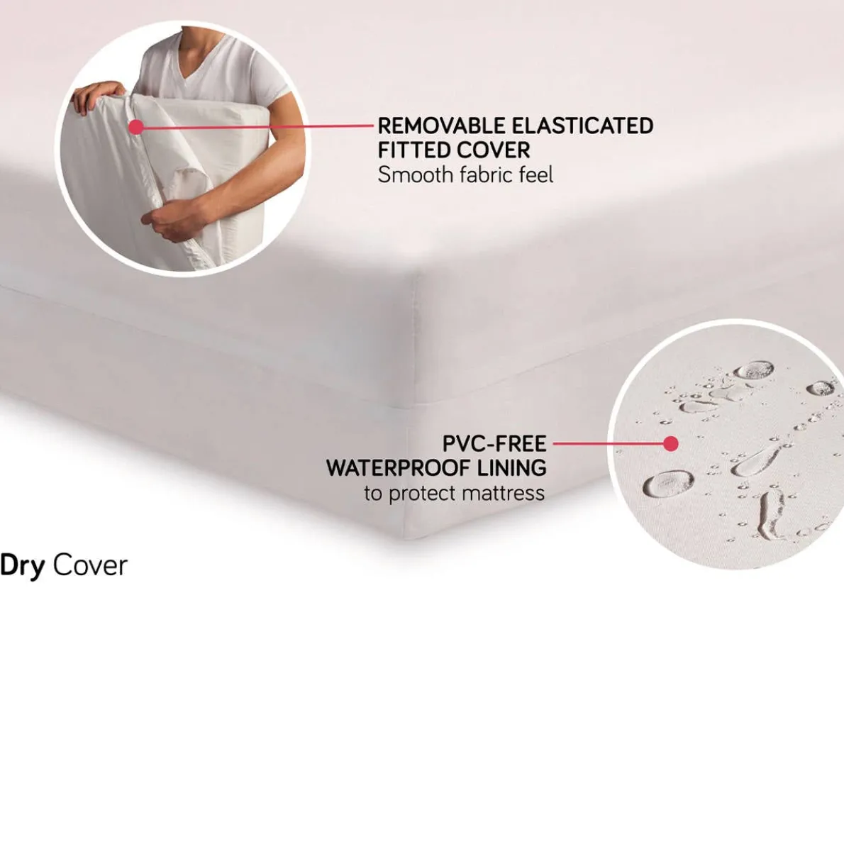 Pure Core Full Size Crib Mattress (Dry)
