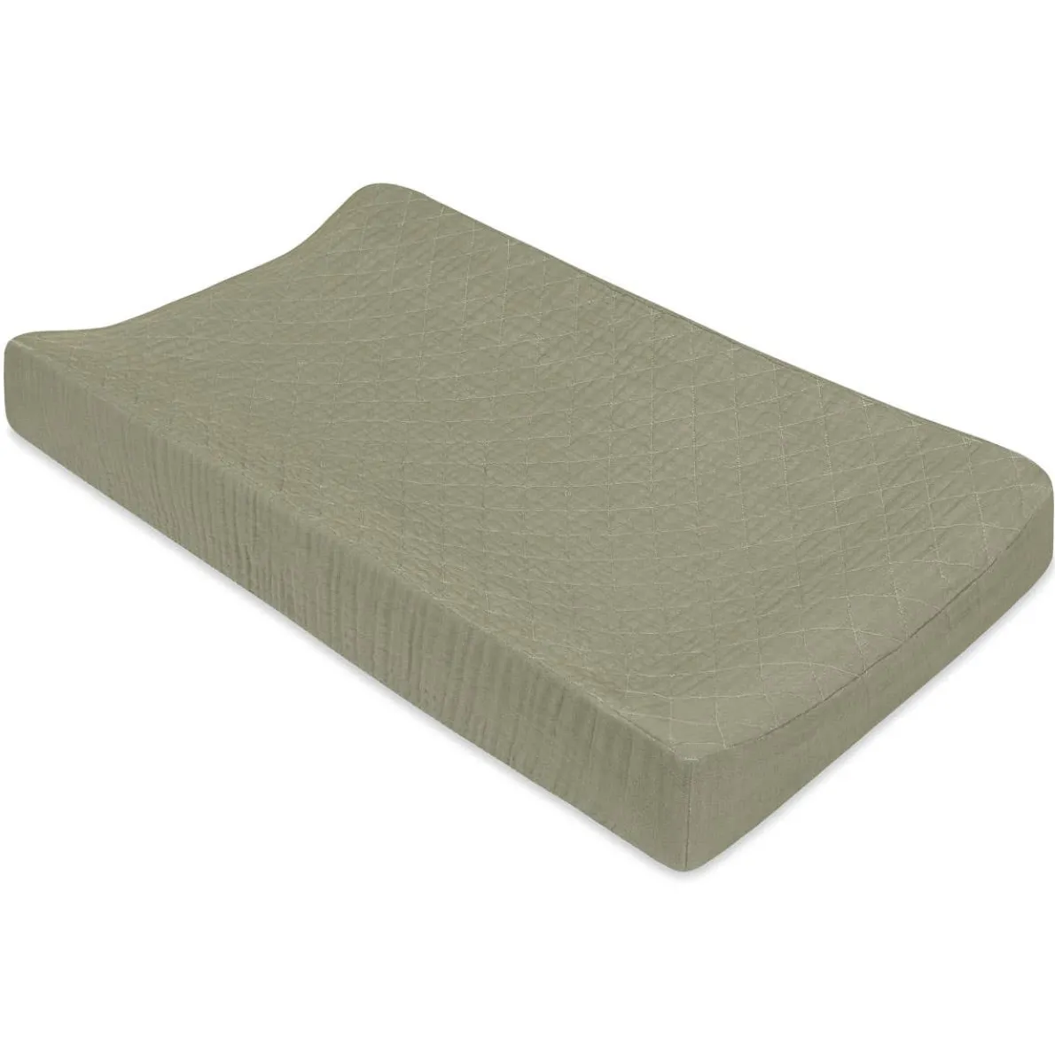 Quilted Muslin Changing Pad Cover