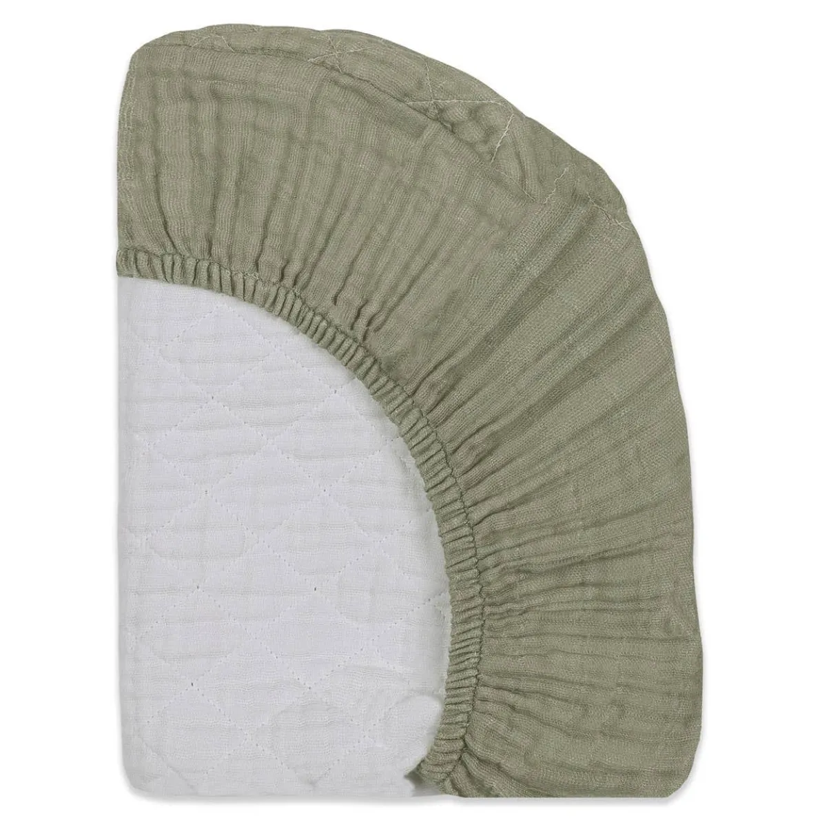 Quilted Muslin Changing Pad Cover