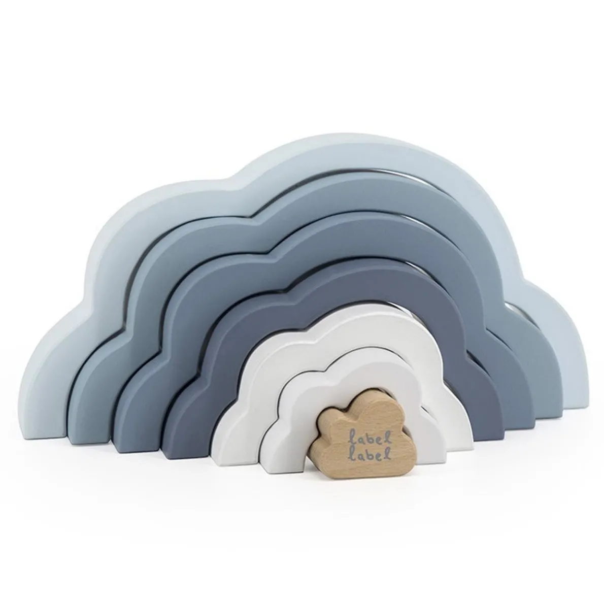 Rainbow Puzzle Cloud