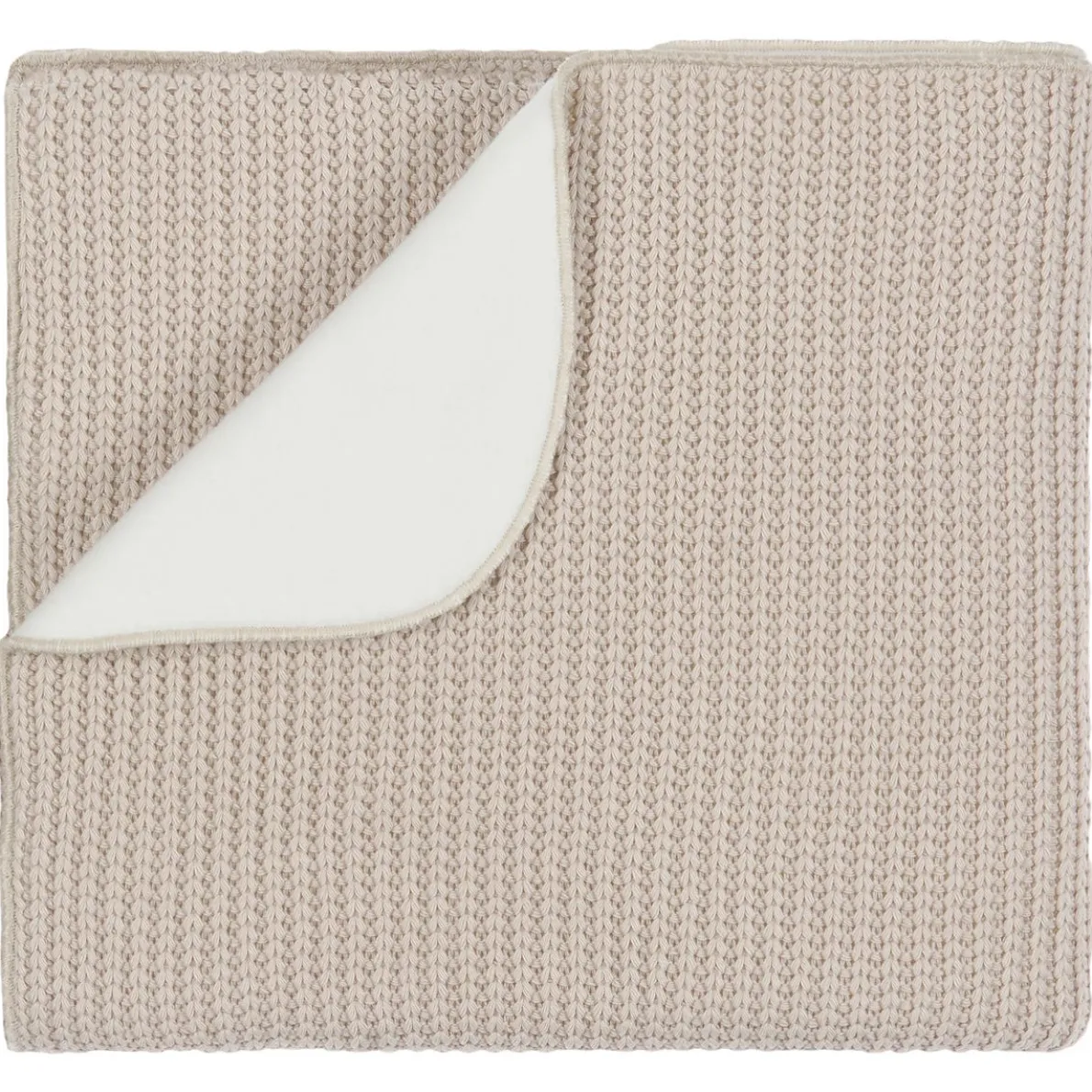 Rib Knit Baby Blanket Double