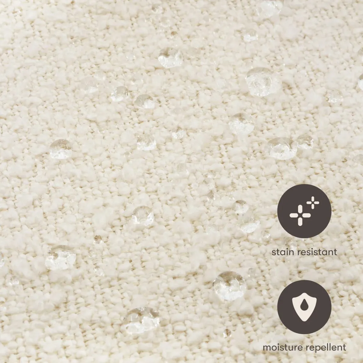 Rizo Twin Bed (Boucle)