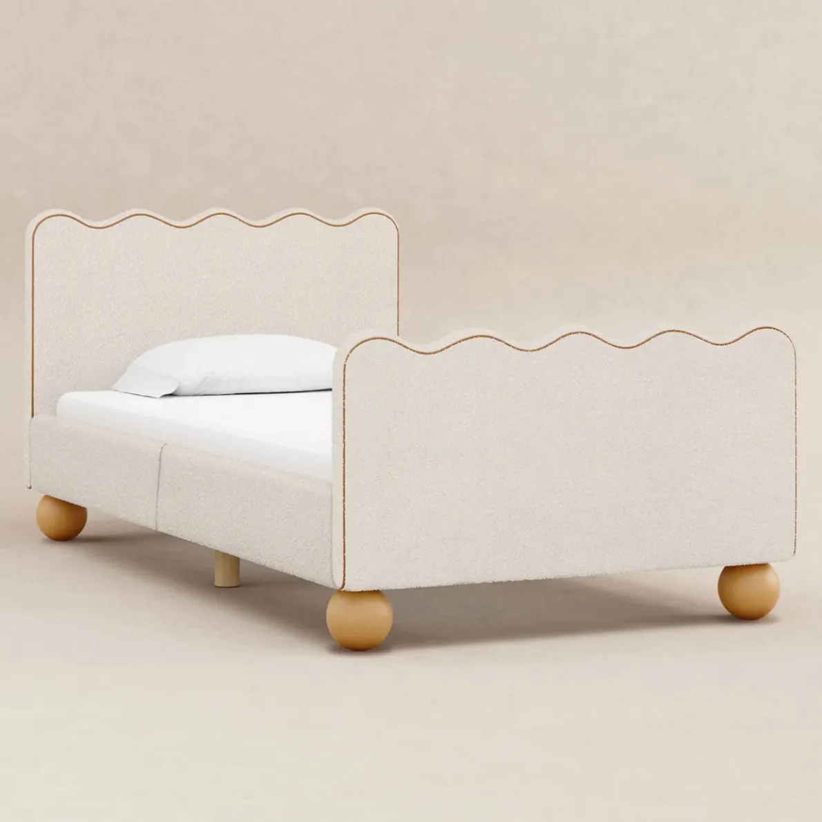 Rizo Twin Bed (Boucle)