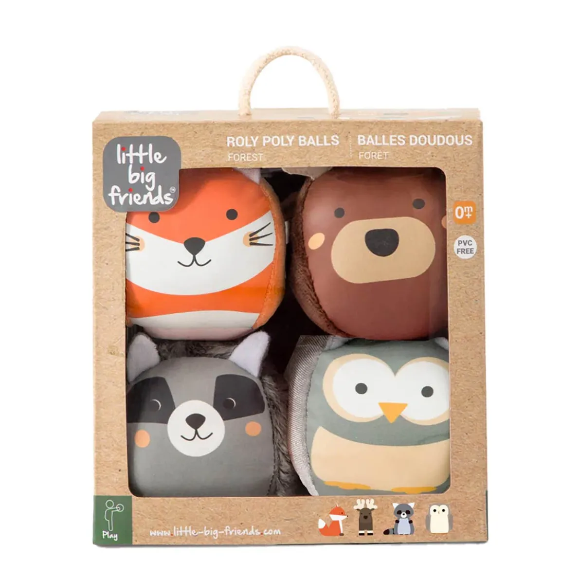 Roly Poly Balls (Set of 4)