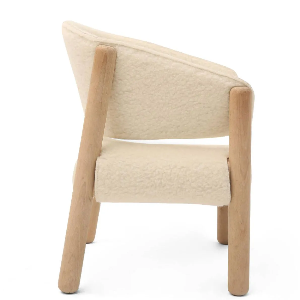 SABA Kids Faux Fur Chair