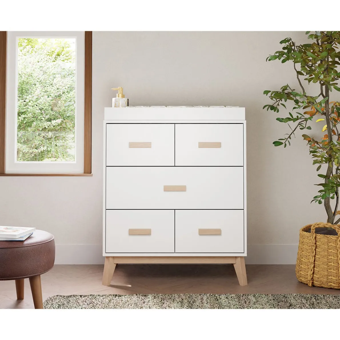 Scoot 3 Drawer Changer Dresser