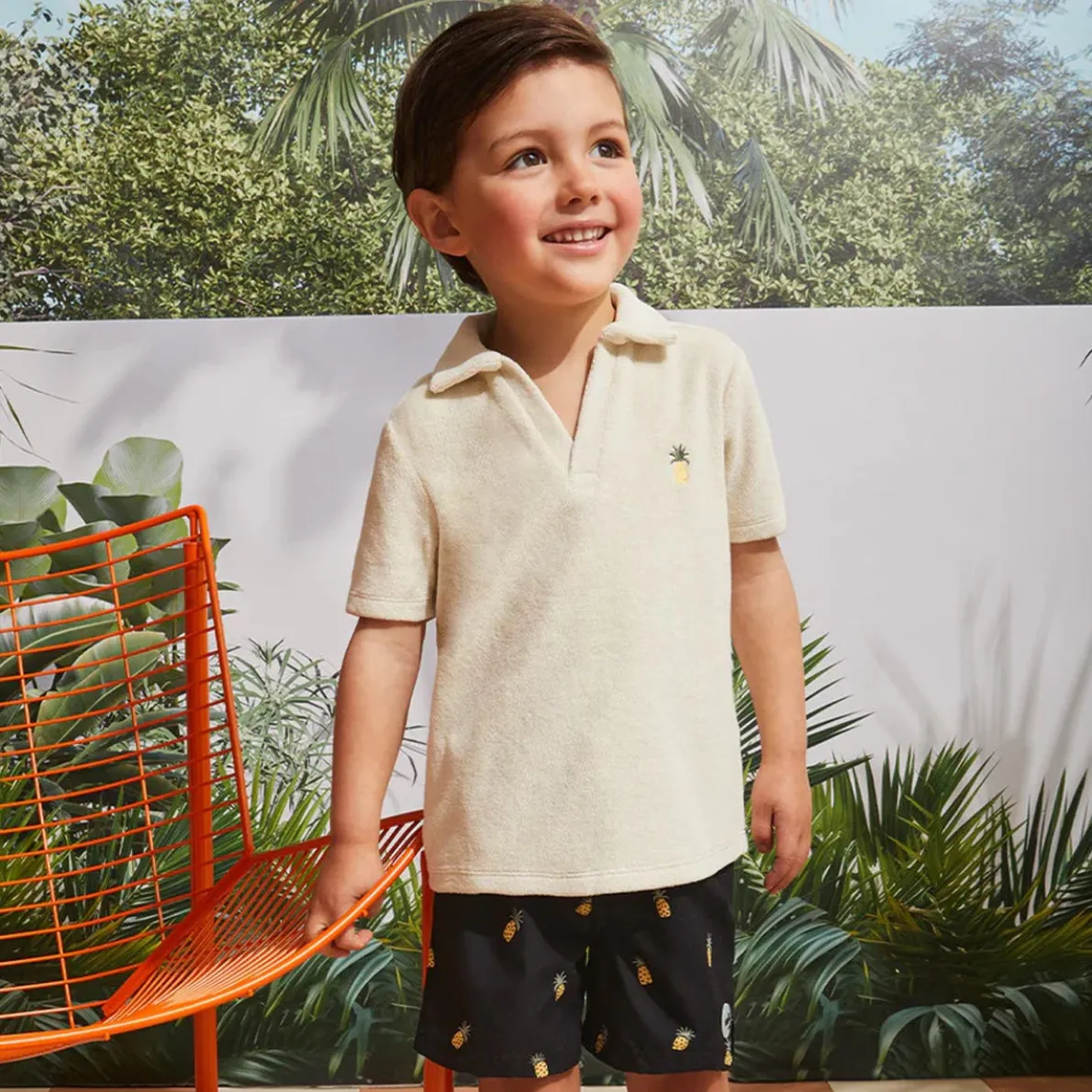 Short Sleeve Terry Polo