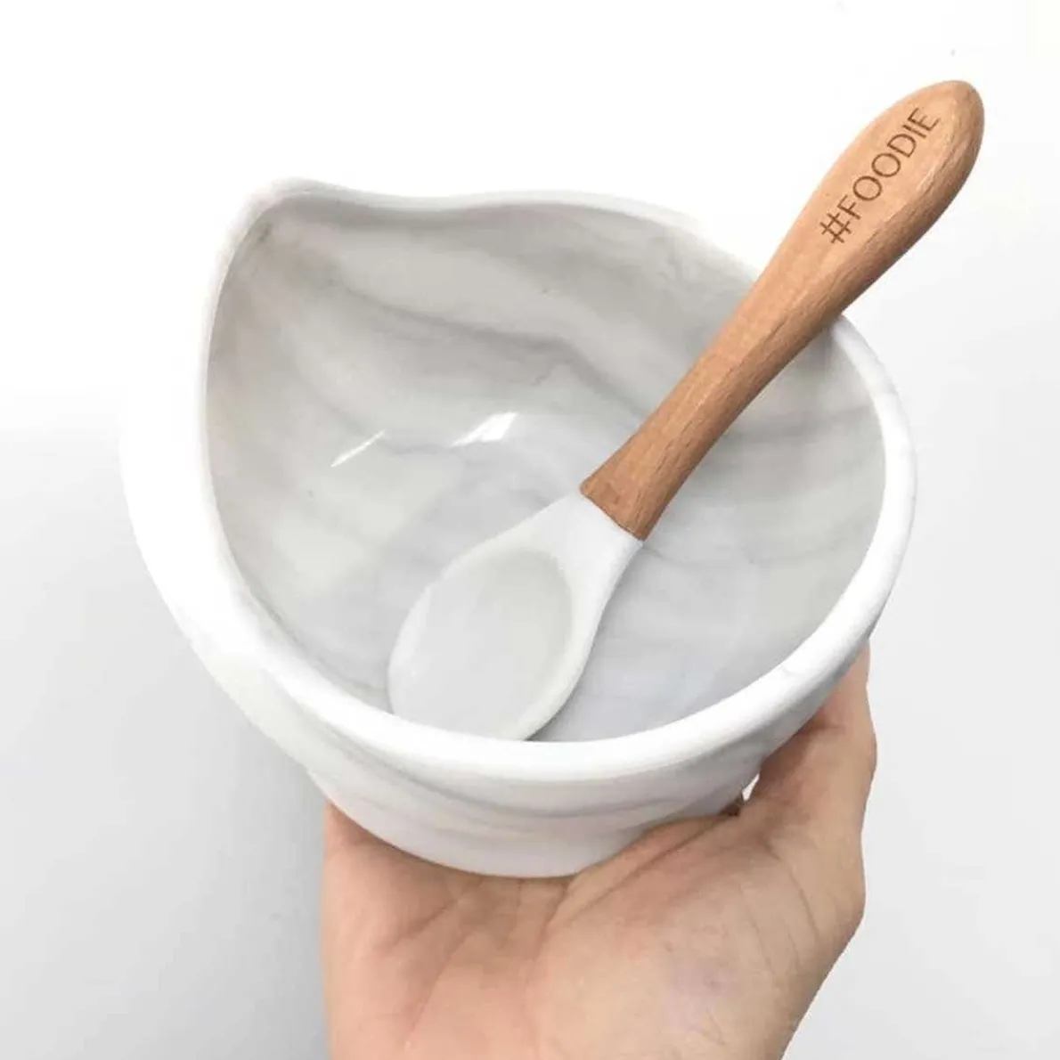 Silicone Bowl + Spoon Set