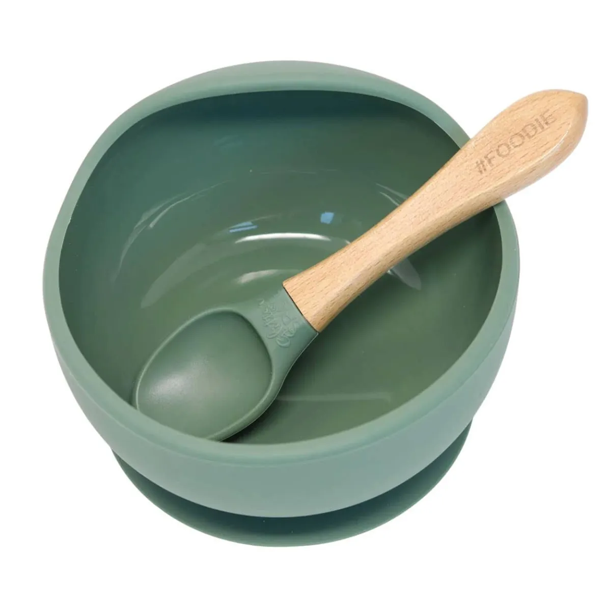 Silicone Bowl + Spoon Set