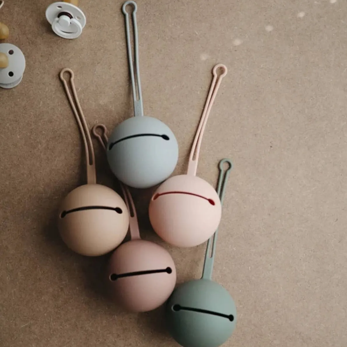 Silicone Pacifier Holder Case