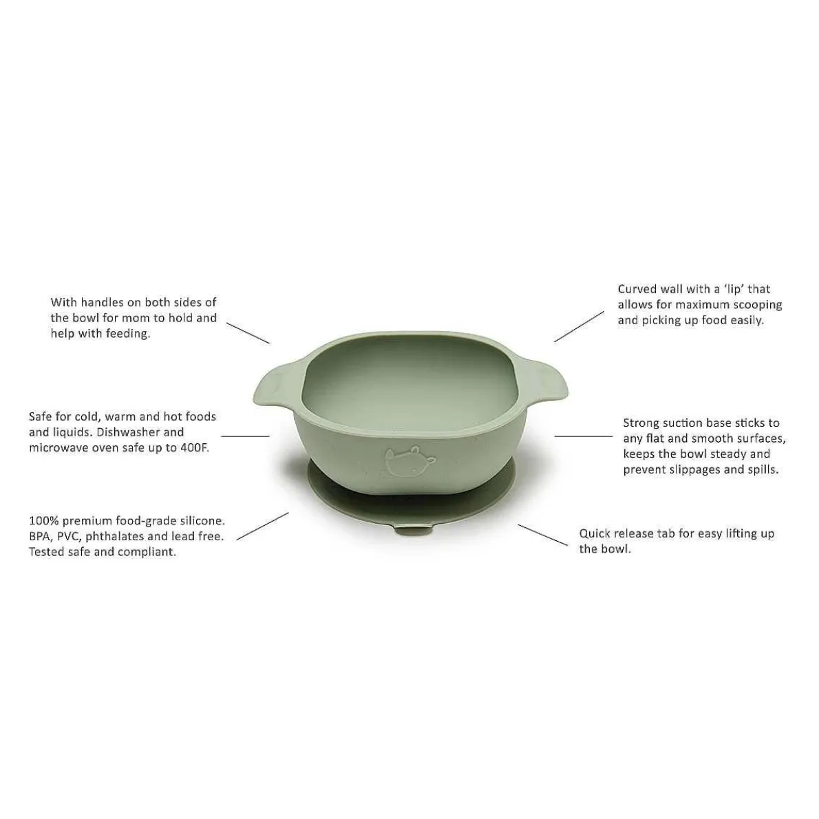 Silicone Snack Bowl