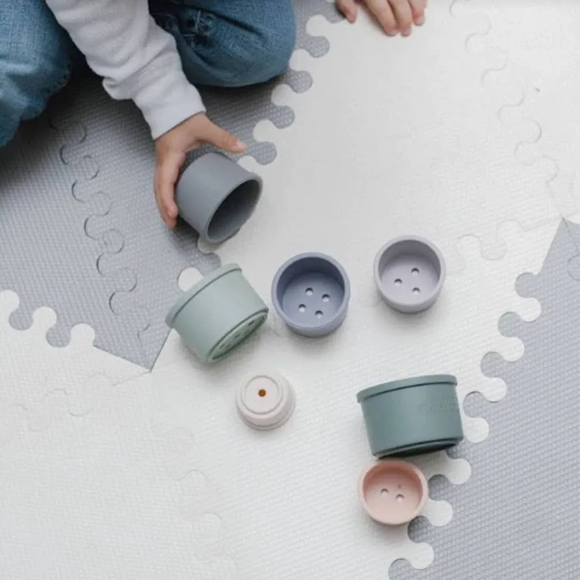 Silicone Stacking Cups