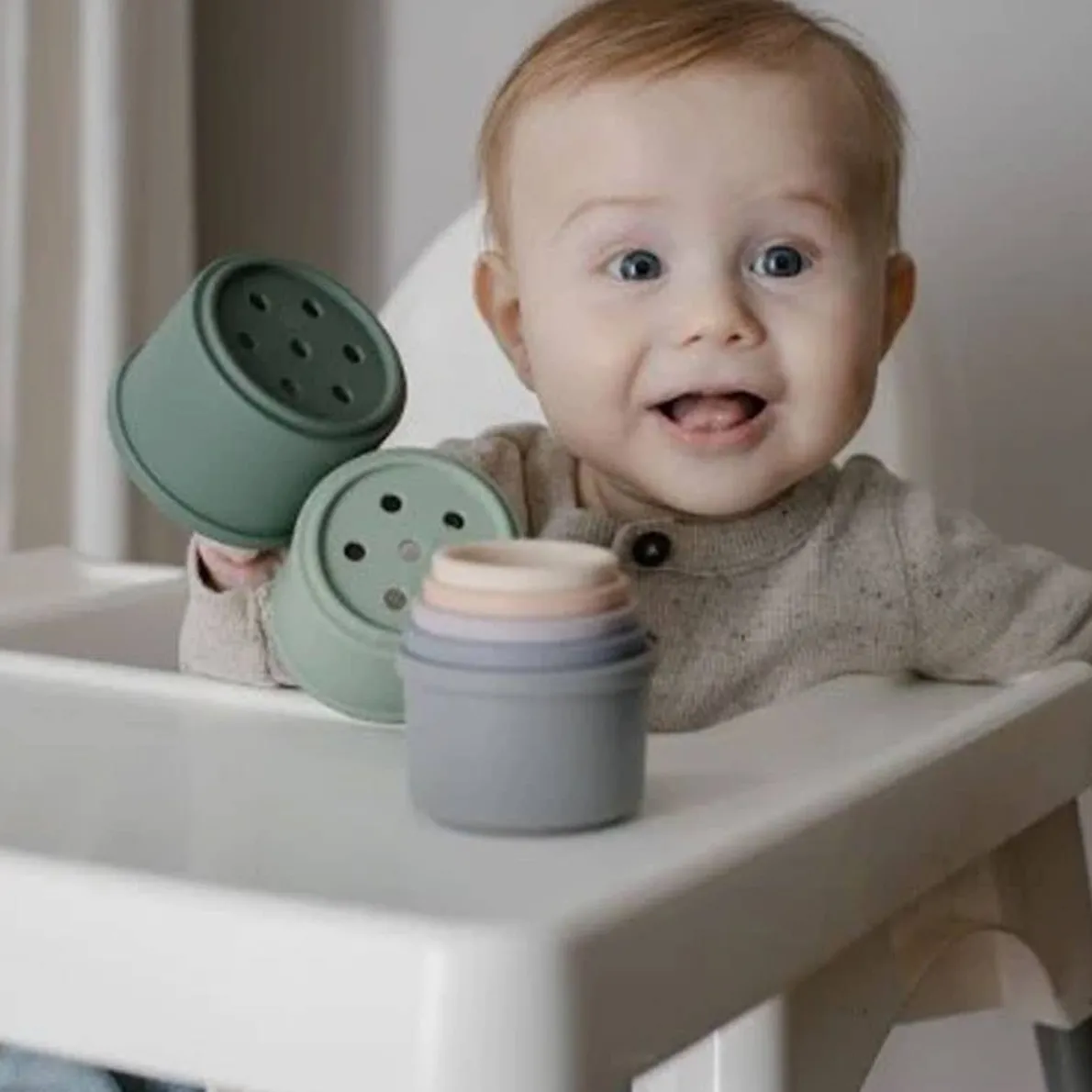 Silicone Stacking Cups