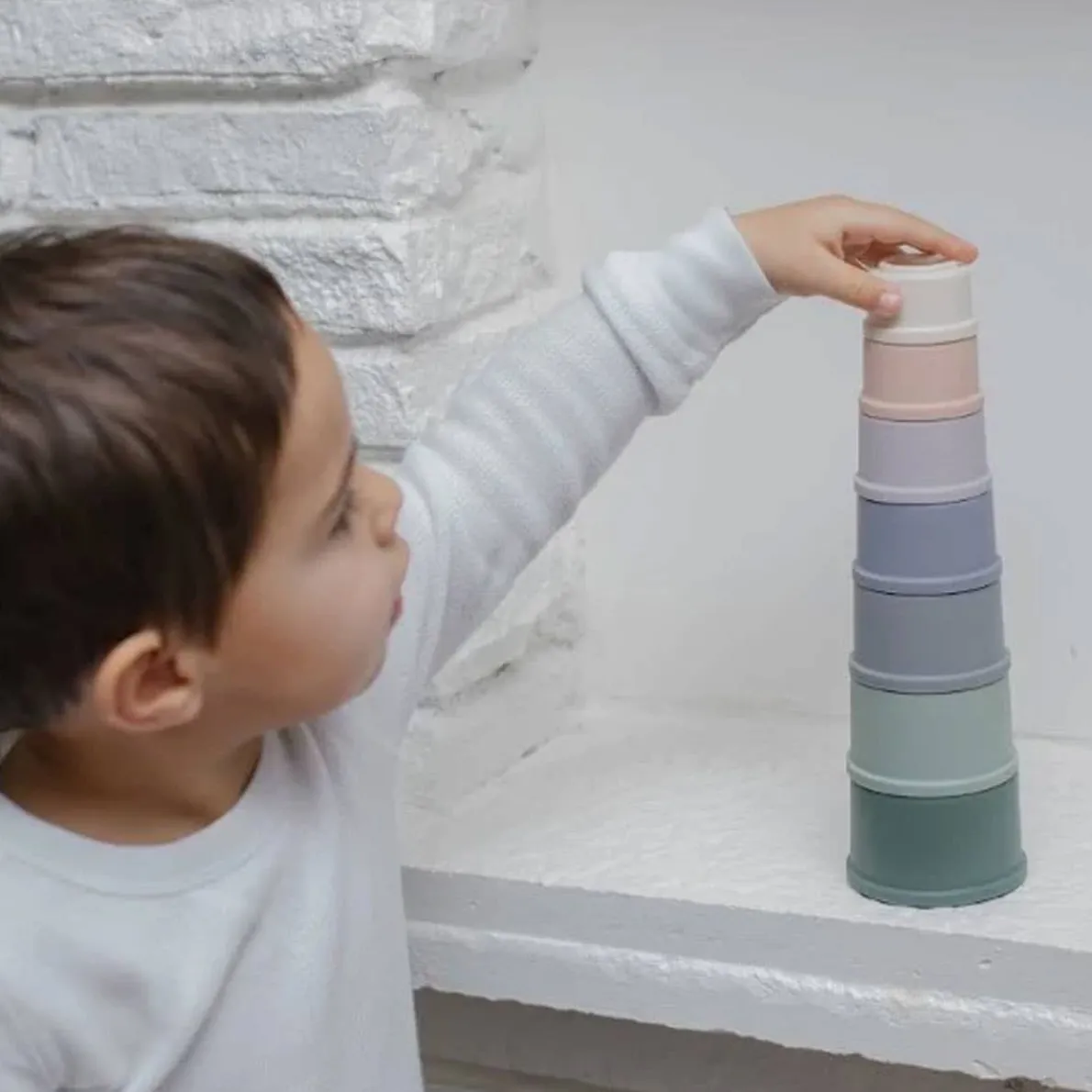 Silicone Stacking Cups