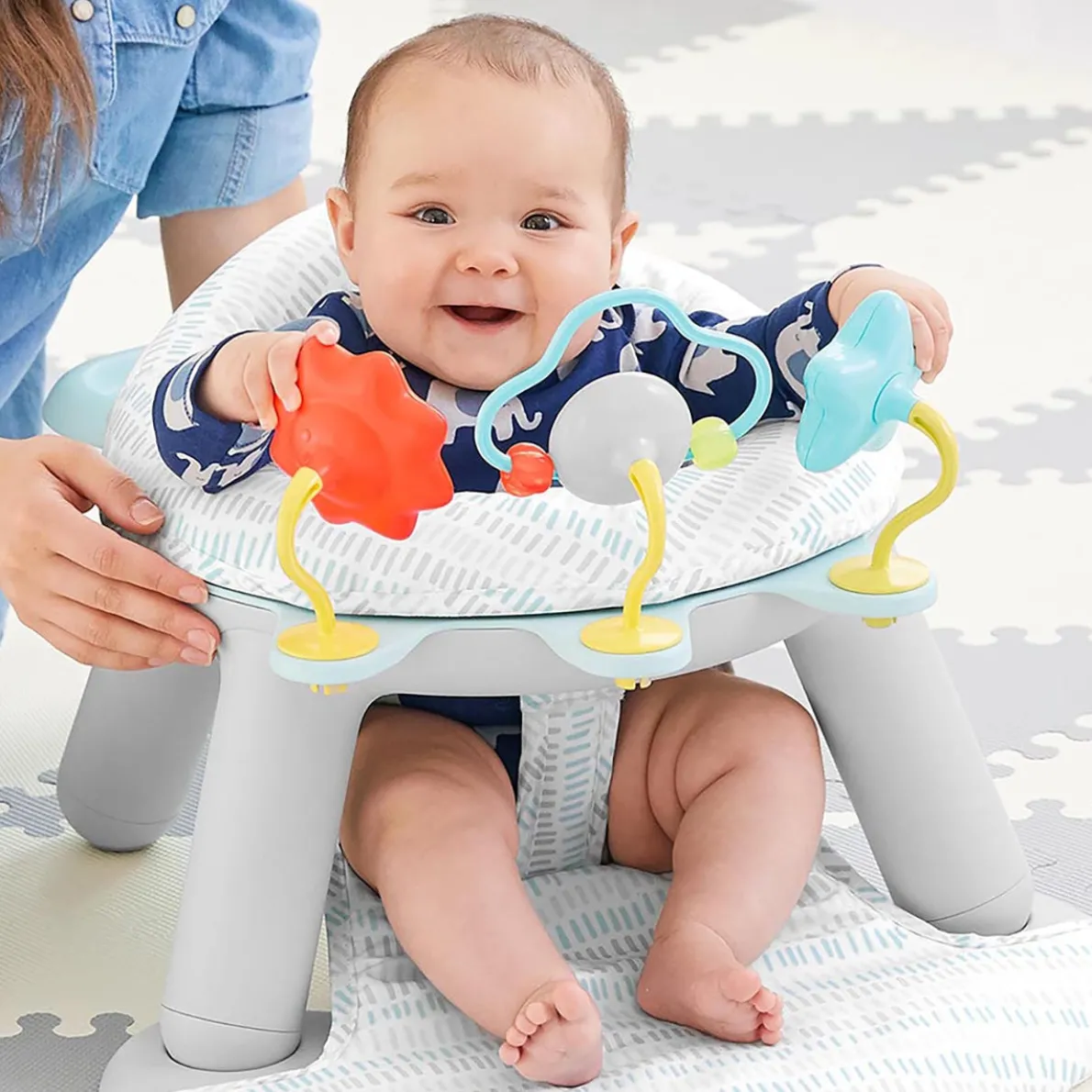 Silver Lining Cloud 2-in-1 Activity Floor Seat