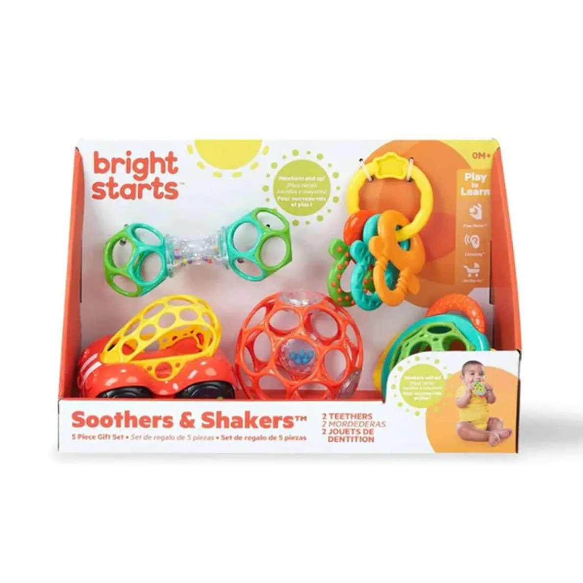 Soothers & Shakers 5 Piece Gift Set