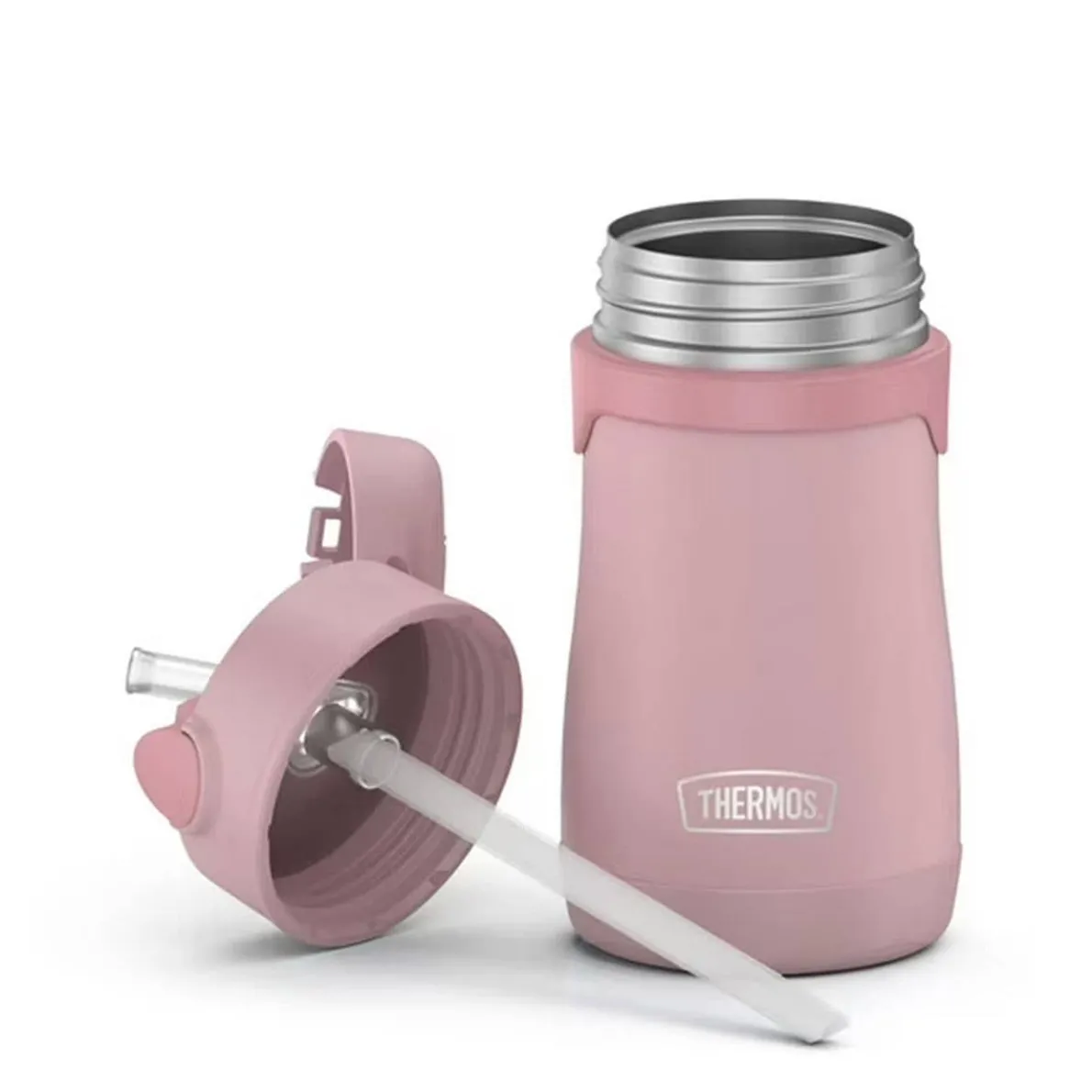 Stainless Steel Straw Bottle