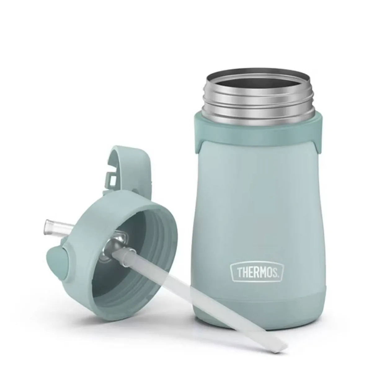 Stainless Steel Straw Bottle