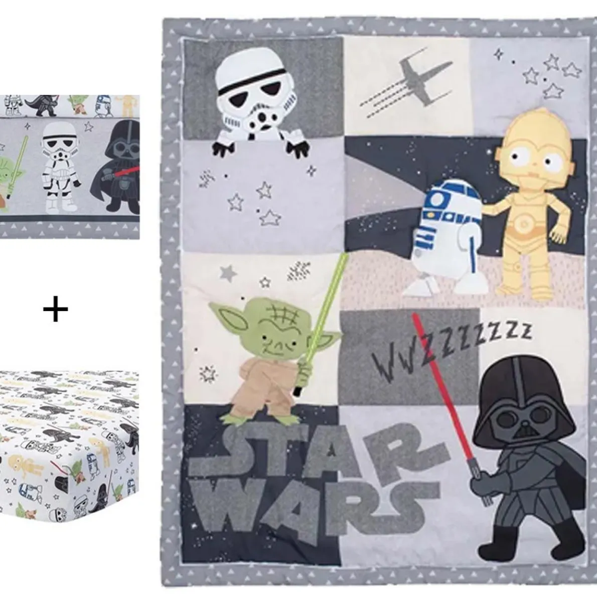 Star Wars Classic 3 Piece Crib Set