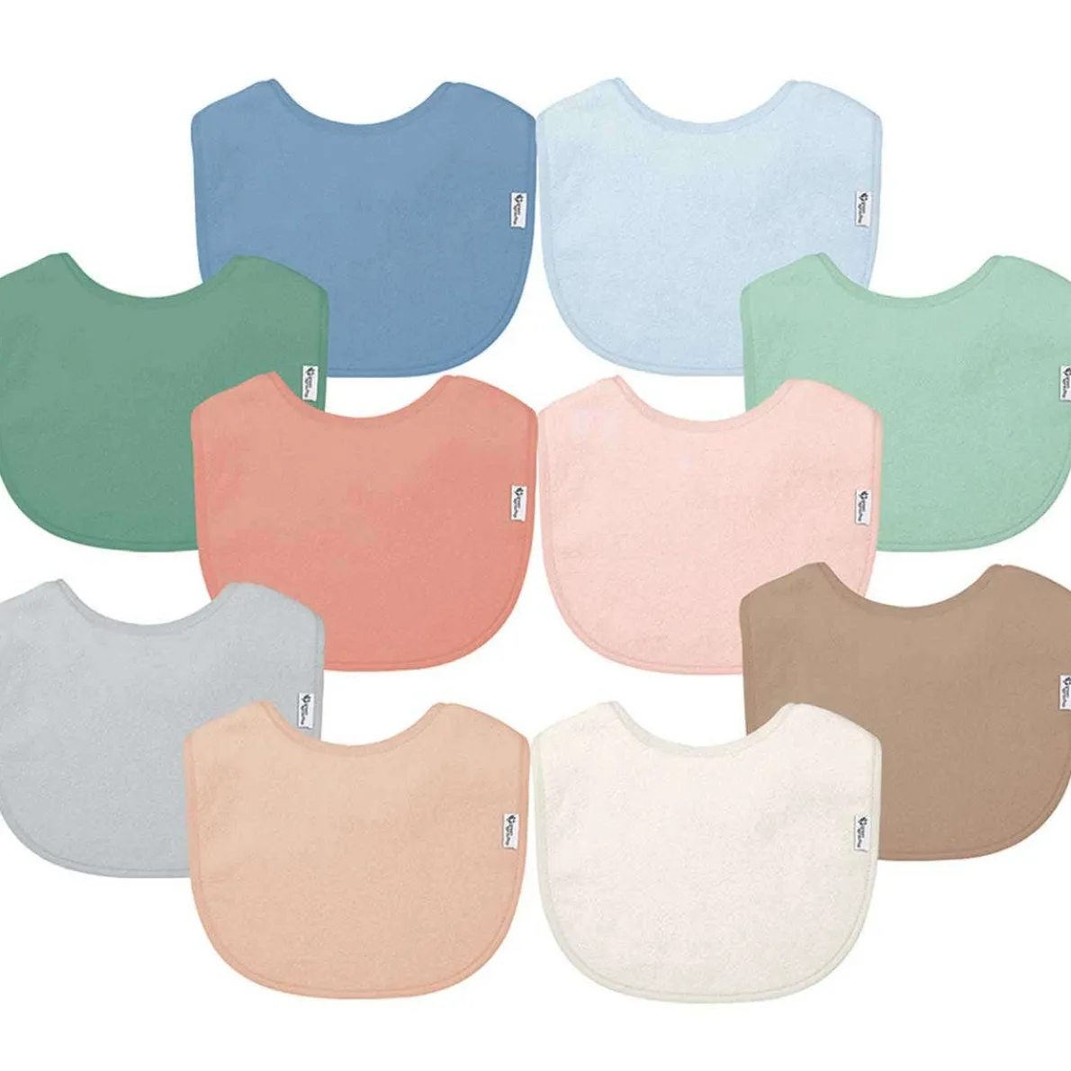 Stay-Dry Everyday Bibs (10 Pack)