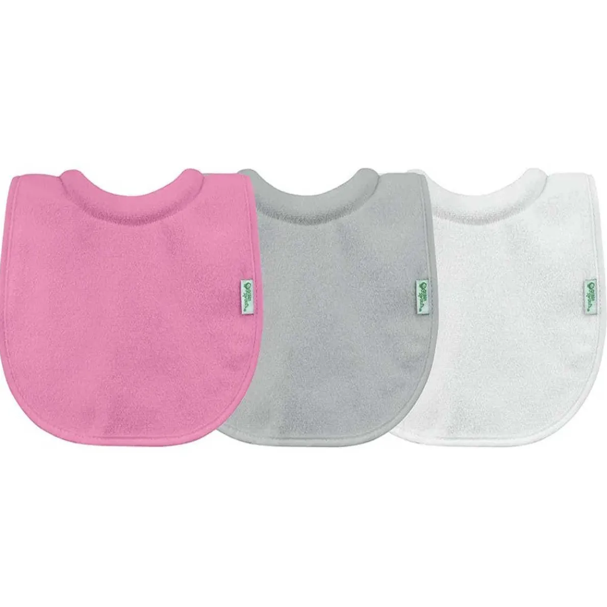 Stay-Dry Milk-Catcher Bibs (3 Pack)