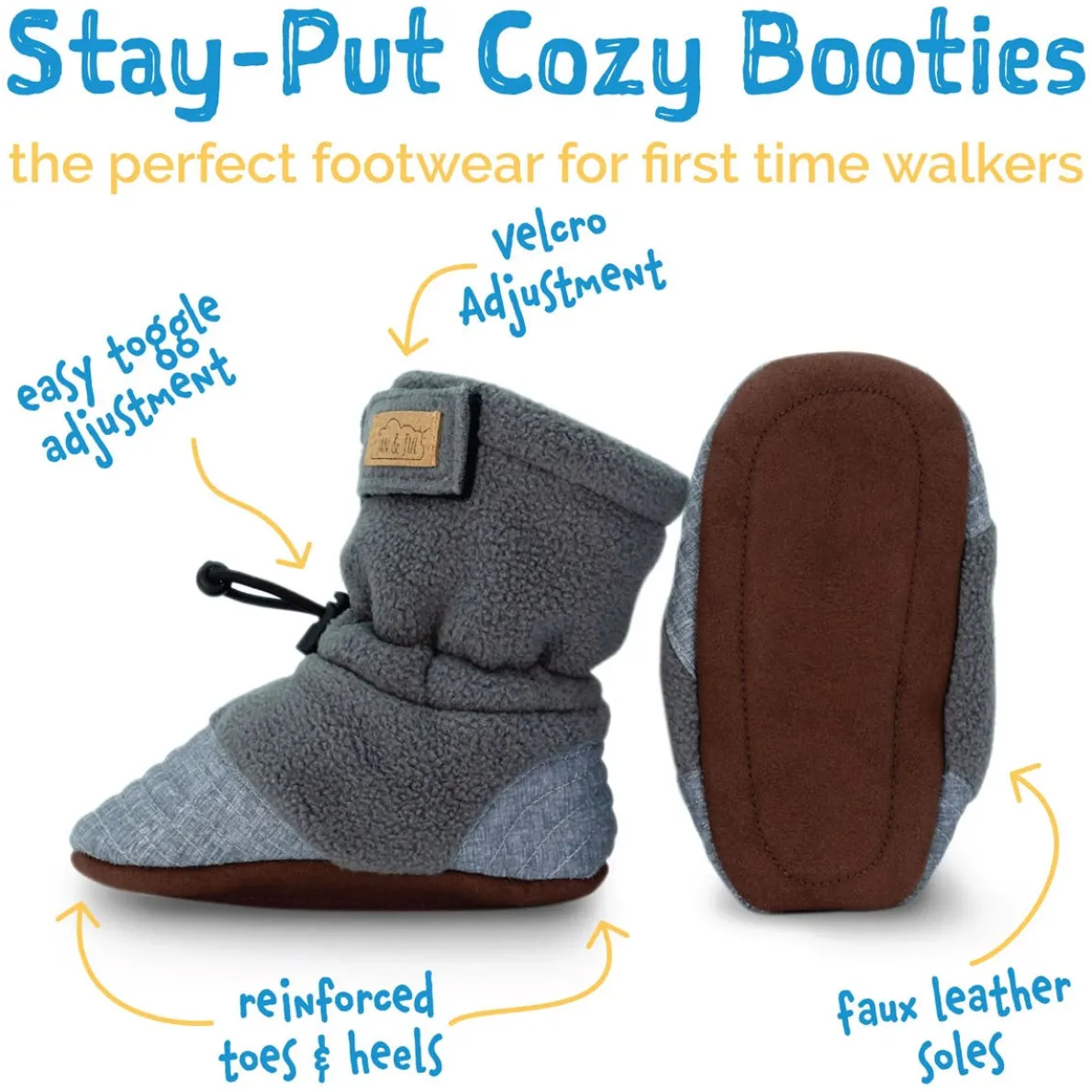 Stay-Put Cozy Bootie