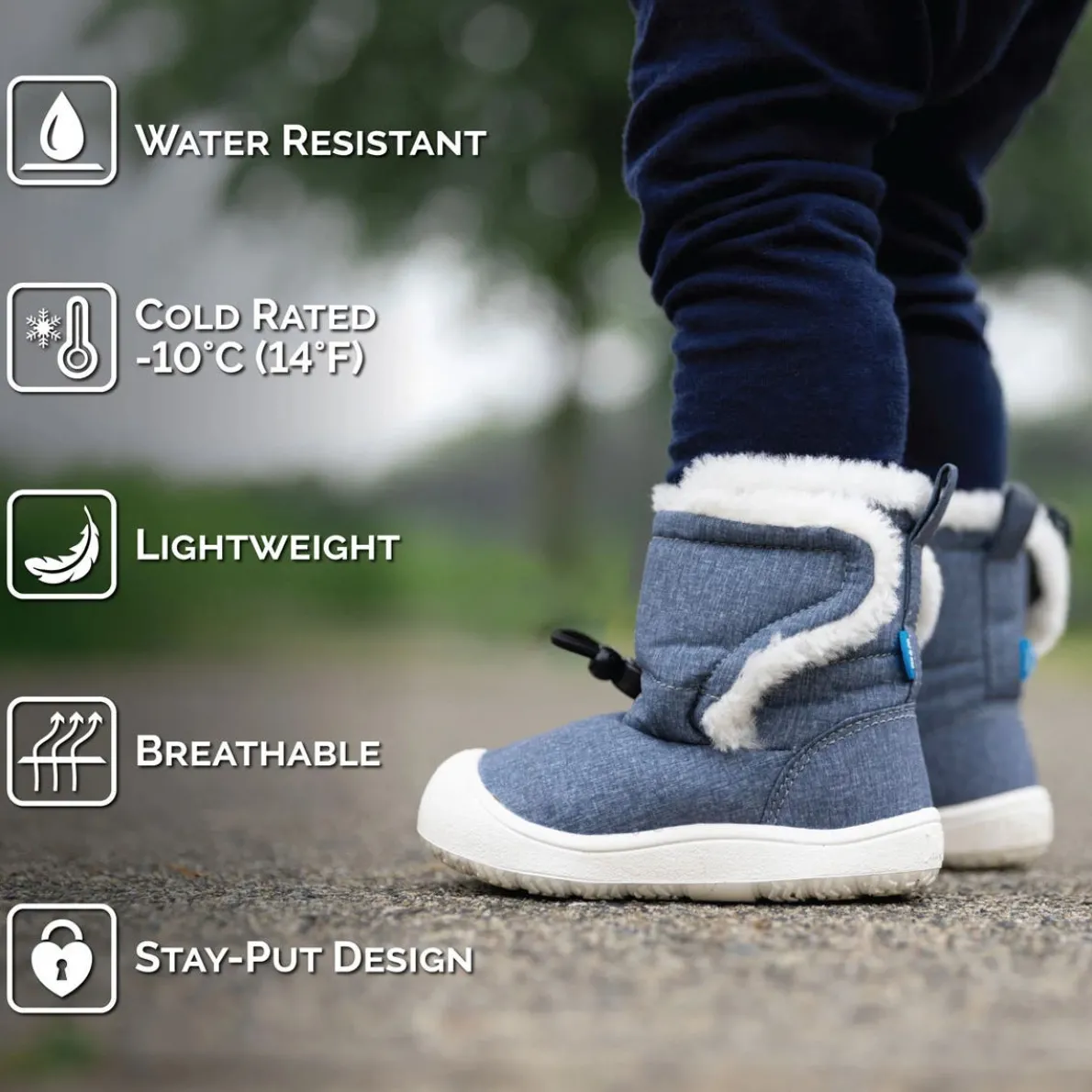 Stay-Put Trail Booties