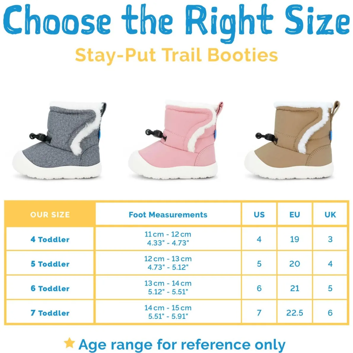 Stay-Put Trail Booties