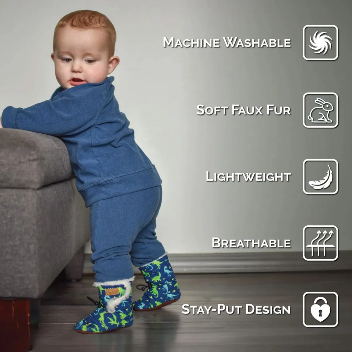 Stay-Put Winter Booties